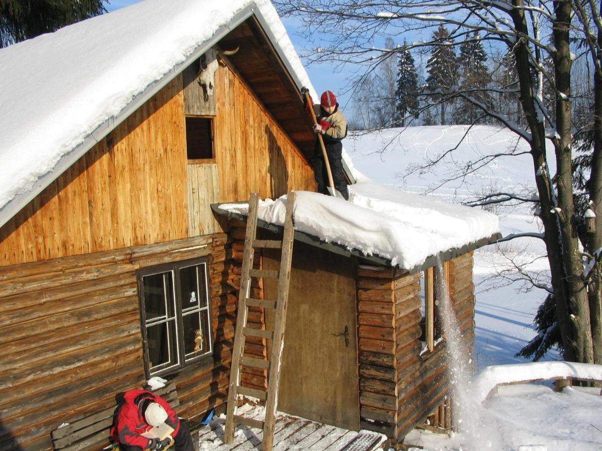 Srub na svahu sjezdovky v Radvanicích Radvanice  Exterior foto